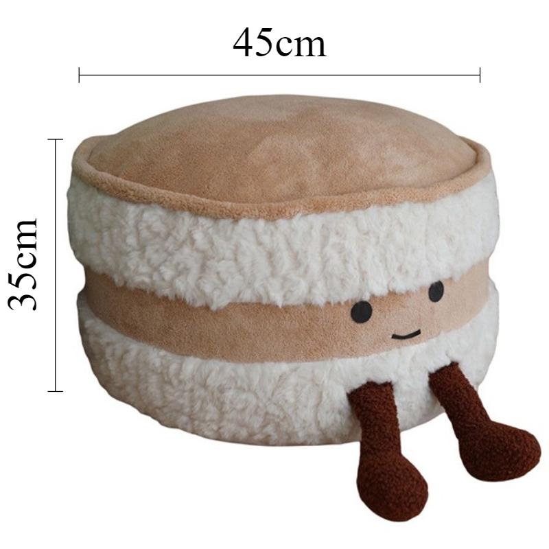 Хлеб Сиденье Пуф для ног Гостиная Подставка для ног Декоративный Пуфик для спальни Эстетичная Современная Милая Круглая Татами Футон Мебель