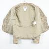 Chanel Domestic Genuine 03P P20675V12131 Shell Button Tweed Tailored Jacket Jacket 44 beigeUsed