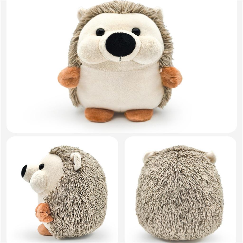 Cute Simulation With Scarf, Mr. Hedgehog Plush Toy, Doll Pendant, Cloth Doll, Birthday Gift