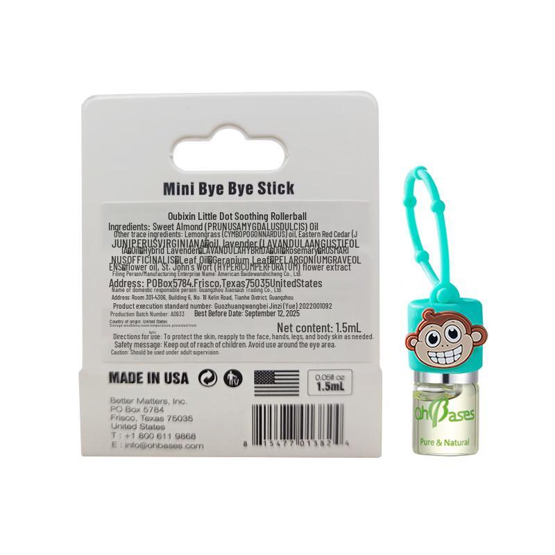 OhBases Mosquito Bite Relief Roller