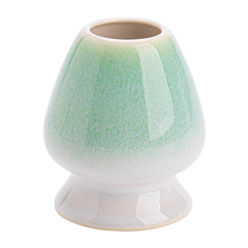 Imitation Song Dynasty Japanese Ceramic Matcha Chasen Stand and Tea Brush Holder