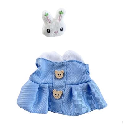 Set für 15/17cm Plüschpuppe, Lernoutfit Kinder