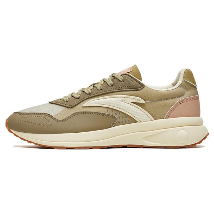 New SMILEYWORLD X Anta Anti Slip Wear Resistant Low Top Sports Casual Shoes Men's Brown 112328871-9