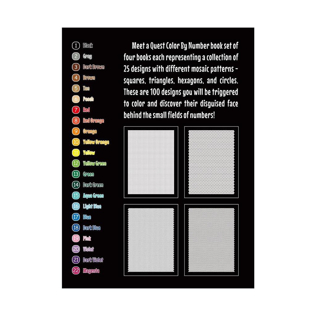 Cross-border Sticker Quest: Adult Color By Number Exploration Activity Book