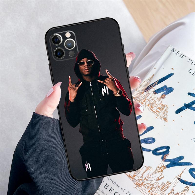 Ninho France French Rapper Phone Case For iPhone 16 15 Pro Max 11 12 13 Mini 14 Pro Max XR 15 16 Plus 16e Cover Coque