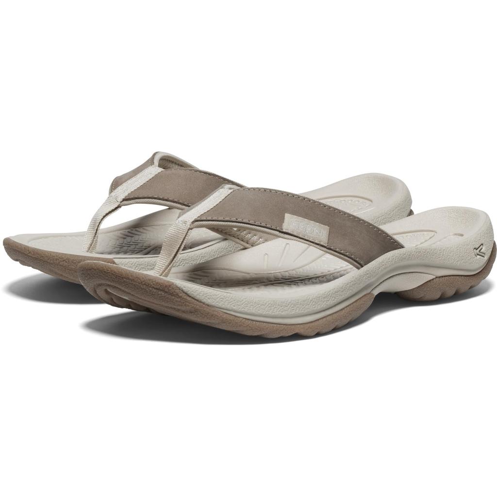 Sandals KONA FLIP TG Kona Flip TG BIRCH Cm [KEEN] Women's BRINDLE/SILVER 25.0