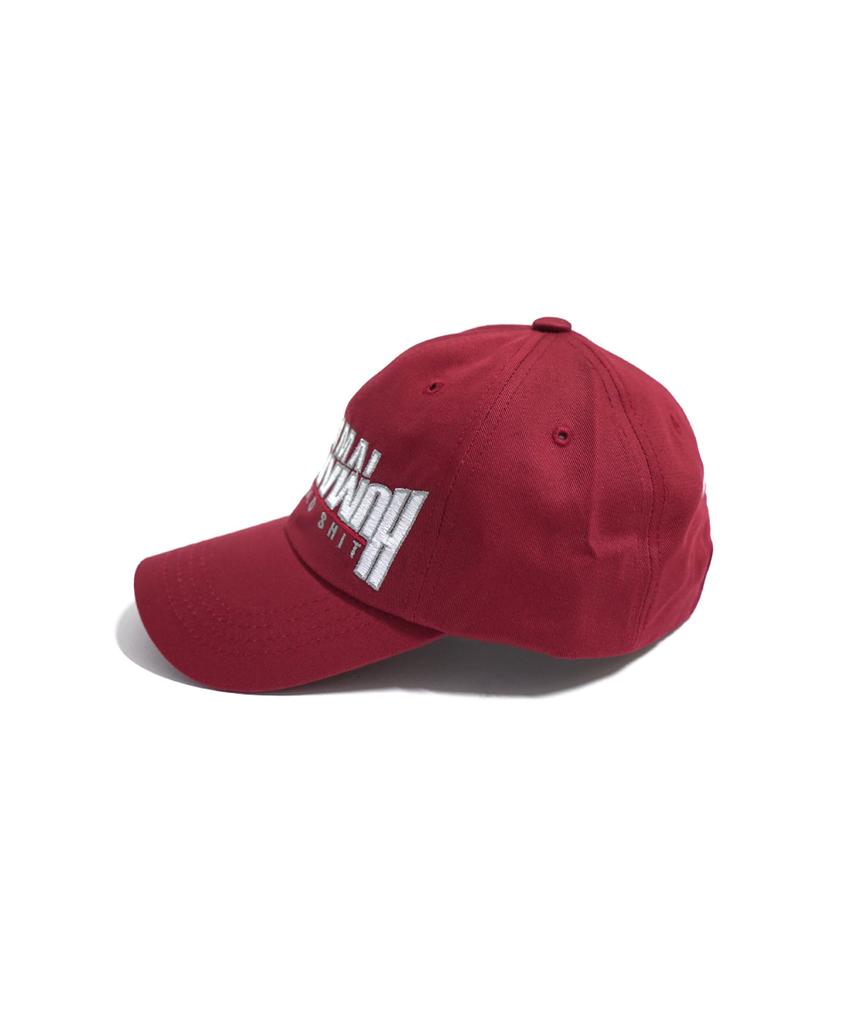 Aimnaseohyumeonbiing Arch Ver. Basic Logo Ball Cap - Maroon