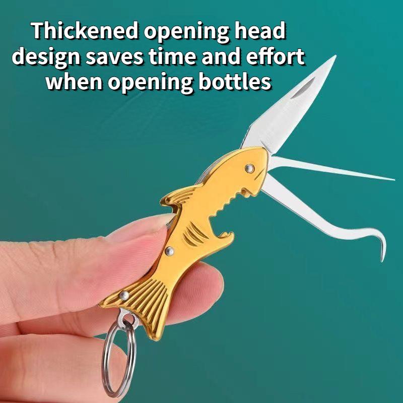 Cuțit portabil pentru scobitoare din oțel inoxidabil, artefact pentru cules de dinți, sondă pentru cârlig pentru dinți, îngrijire bucală de uz casnic, instrument de curățare multifuncțional pentru dinți