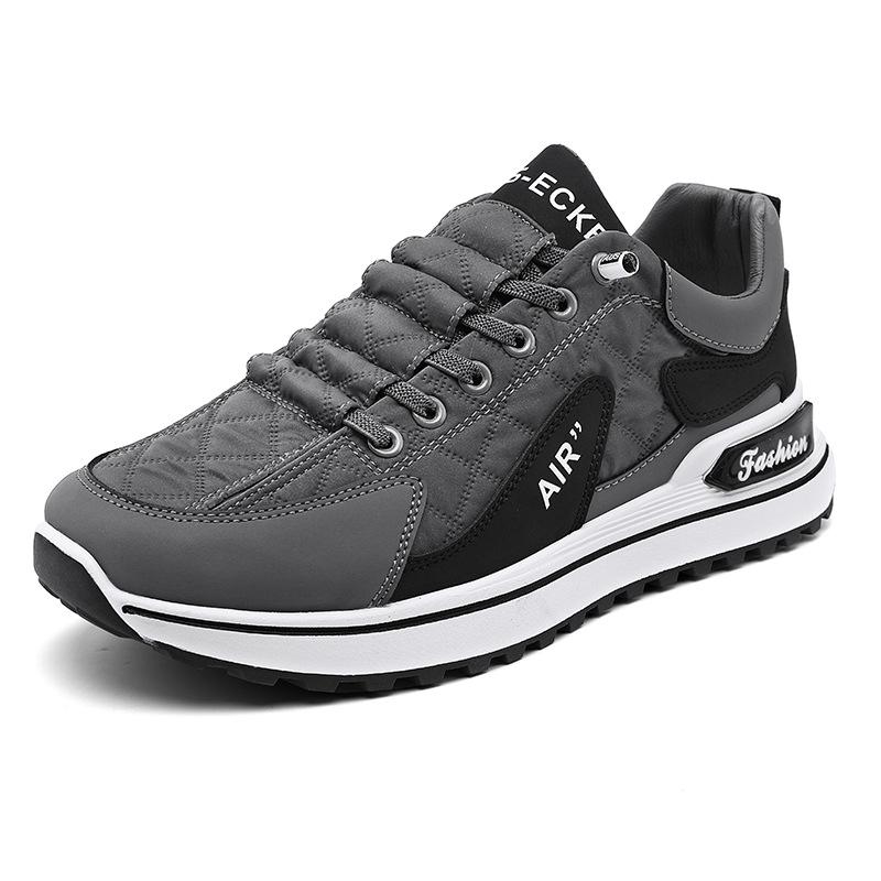 Four seasons youth fashion foot sports shoes outdoor low-top color matching wear-resistant casual shoes trendy running men's shoes