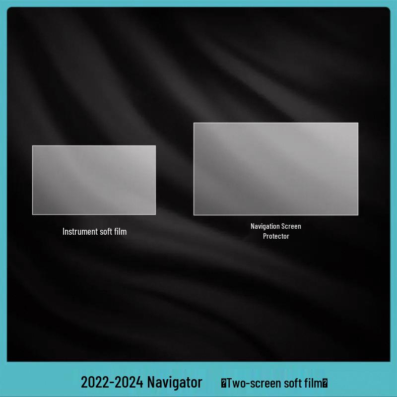 Lincoln Navigator Center Console Screen Protector - TPU Dashboard Film