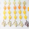 100PCS Autumn Plants MOC Building Blocks DIY Toys Mountain Pine Trees Grass Fallen Leaves Compatible Blocks Bricks