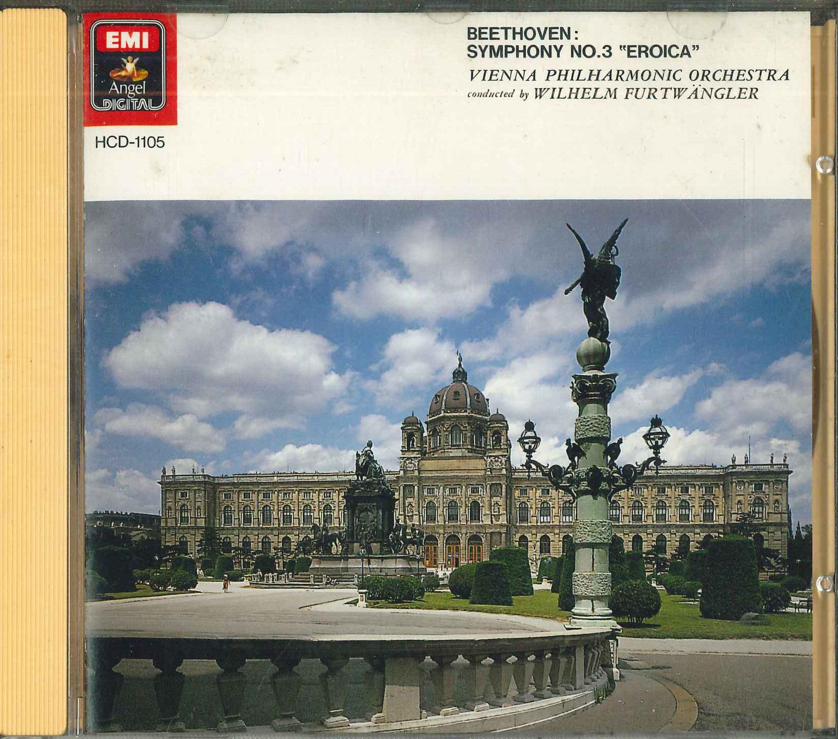 

CD WILHELM FURTWANGLER - Beethoven Symphony No.3 Eroica HCD1105 EMI Japan Classical