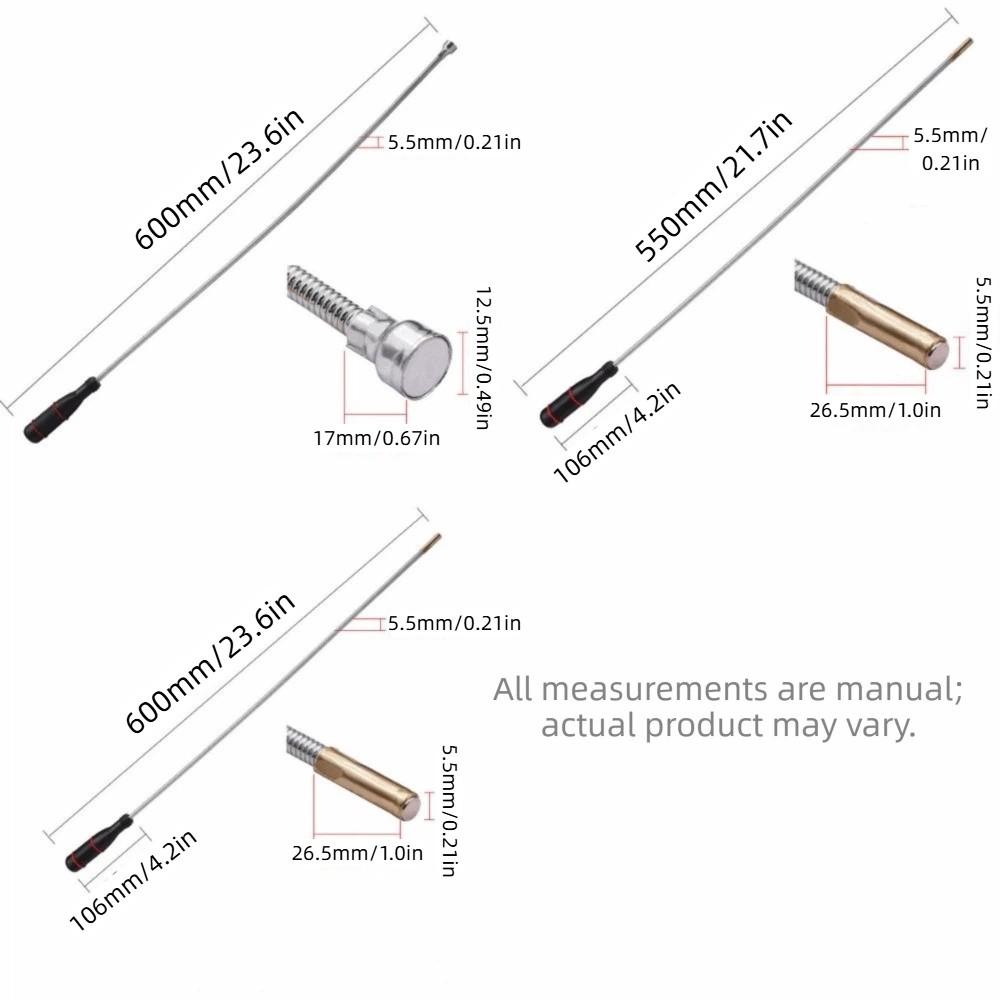 Foldable Flexible Magnetic Pickup Tool Large Head/Small Head Magnet Grabber  Car Disassembly