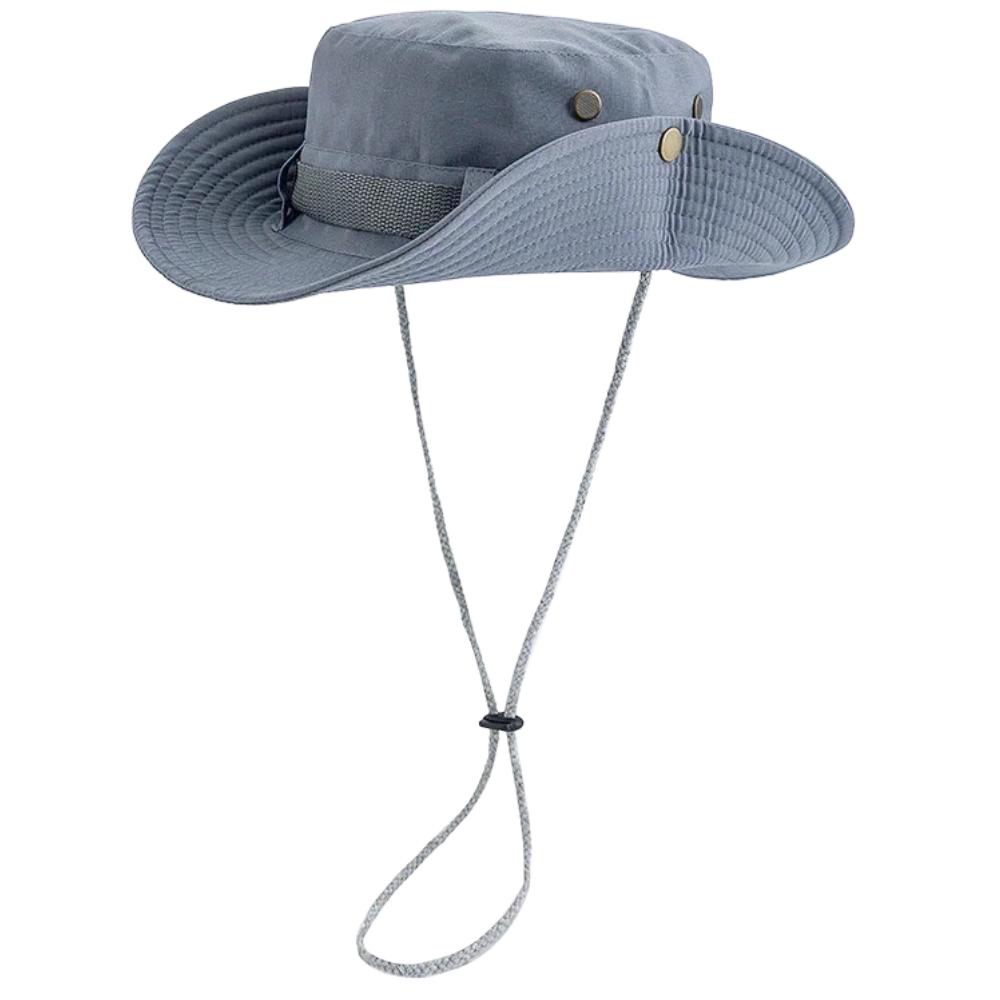 New Unisex Wide Brim Fisherman Hat Breathable Summer Sunshade Bucket Hats Adjustable Hats For Camping Outdoor Activitie Fishing