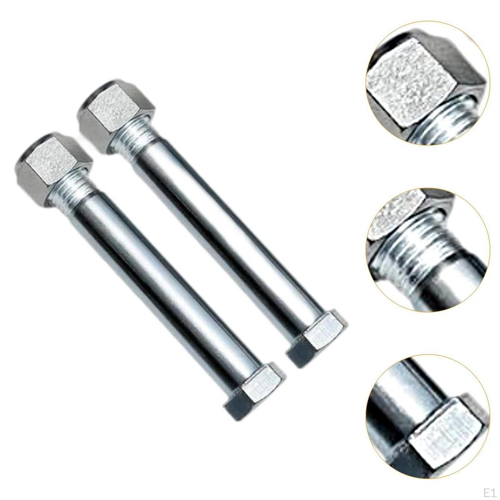 2Pcs Excavator Pins Rake Link Repair Parts Wear Resistant Practical Hydraulic Thumb Clamp