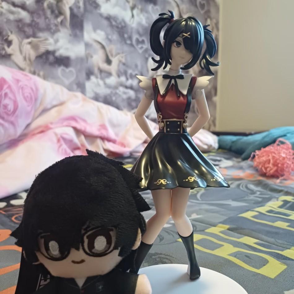 NEW Aixlan NEEDY GIRL OVERDOSE Figure Rain KAnge PVC Action Figure Amine Adult Anime Girl Statue Collectible Figurine Toys Gift