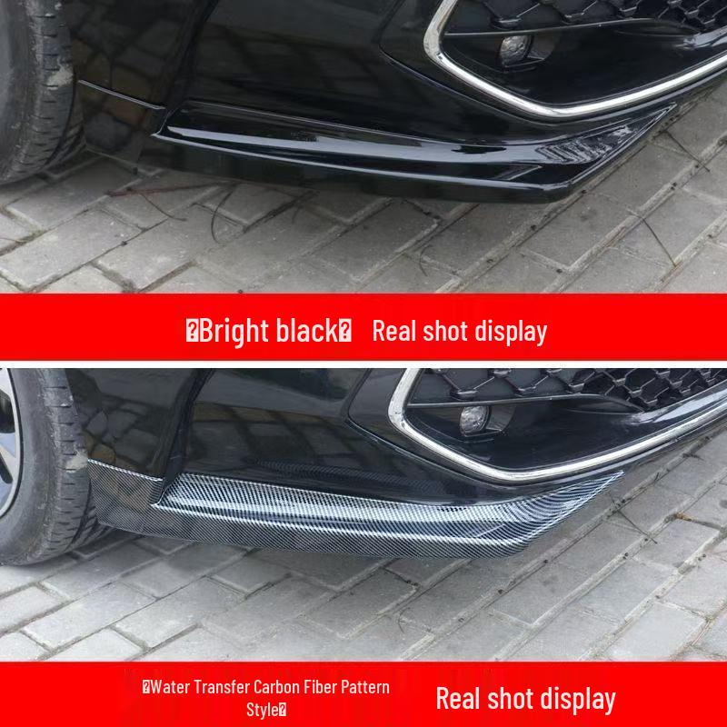Asian Dragon Front Bumper Corner Protector Lip - Anti-Collision Strip, Front Face Modification Accessories for 24 Models