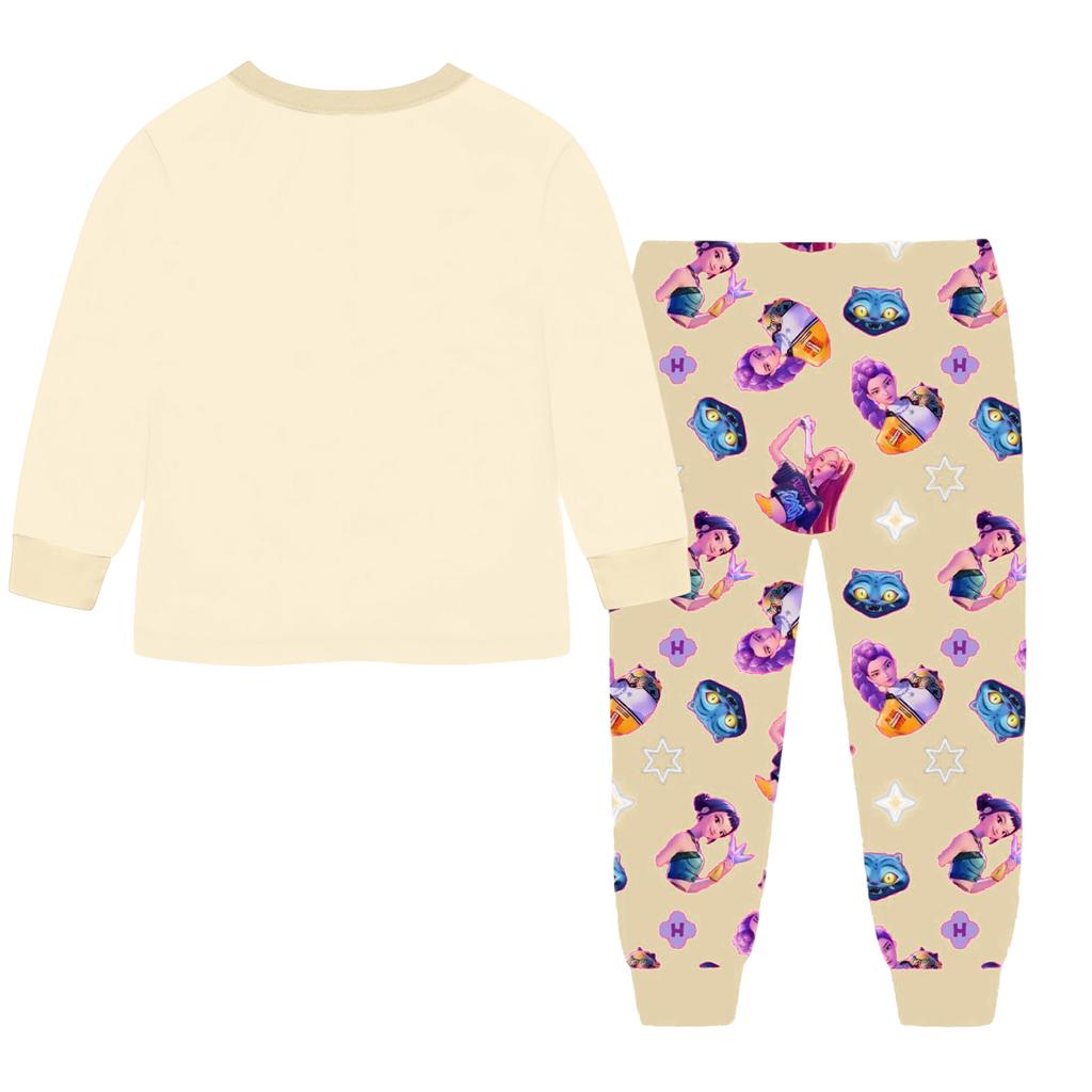 Kinder Mode Anzug Rock Rundhals Langarm Oberteil Hose