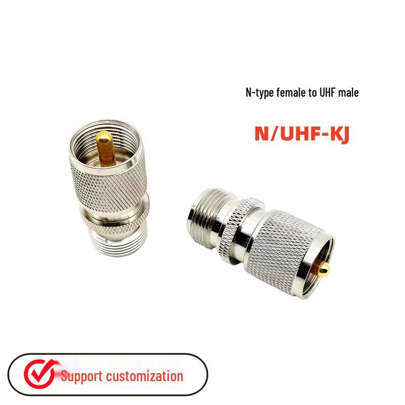 

Полностью медный адаптер Type-N Male на Type-J Male, Type-M Female, Type-K Female SL16, Конвертер N Male на M Female UHF.