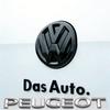GJWPC1 Car Emblem Front Grill Rear Trunk Lid Covers Car Accessories For VW Golf Tiguan T-Roc Polo Passat ID.4 T-Cross ID.3 Taigo ID.7