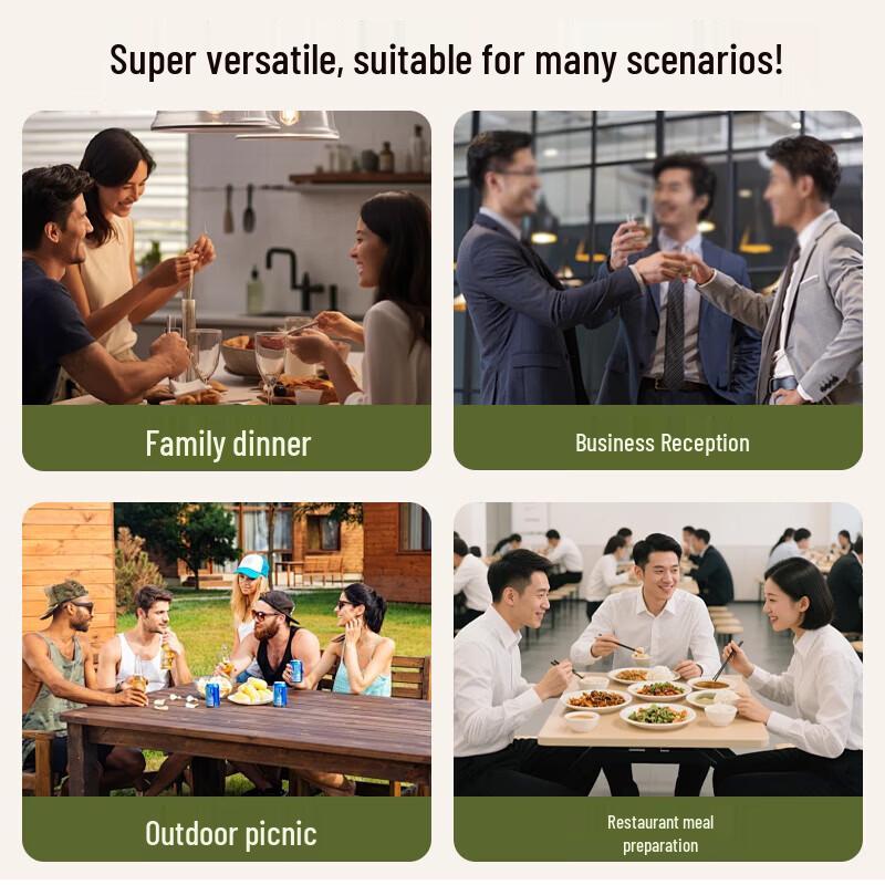 LeSanHao Disposable Eco-Friendly Rice Bowl