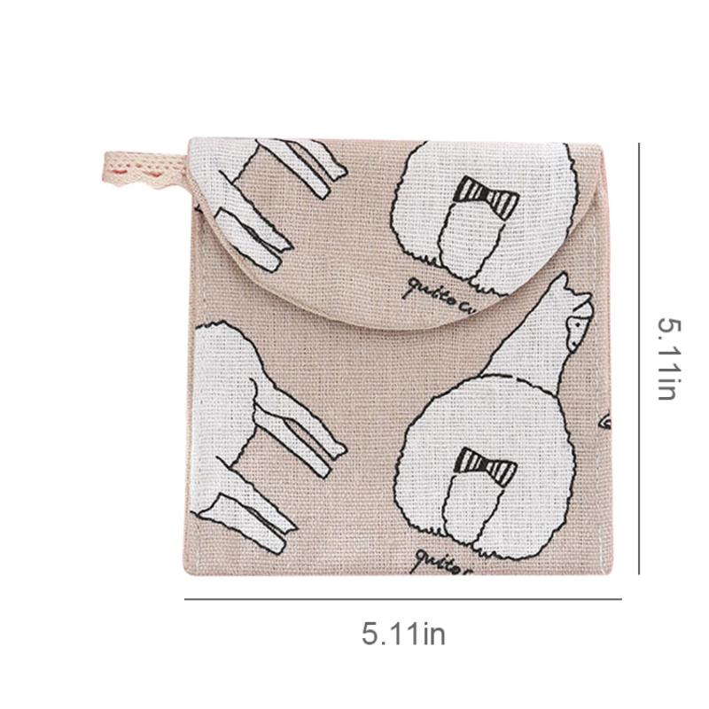 Menstrual Pad Bag Cute Practical Beautiful Healthy for Adults And Teens