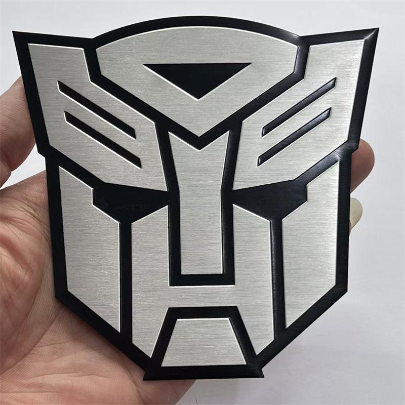 New 3D Car Stickers For Transformer Badge Decepticon Emblem Tail Decal Cool Autobots Logo Car Styling Motorcycle Car Accessories