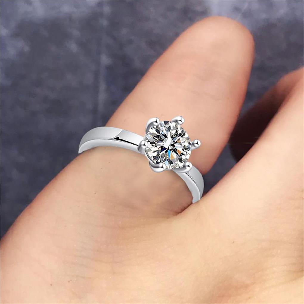 Women Wedding Party Ring Personality Lovely Fingers Rings Engagement Gift Accessories Girlfriend Fashion Jewelry Birthday