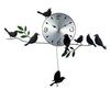 Bird Pendulum Clock Wall Clock Wall Clock Interior