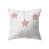 Home Decor Christmas Theme Printed Pattern Cushion Cover Home Living Room Sofa Decoration Square Throw Pillow Pillow Cover