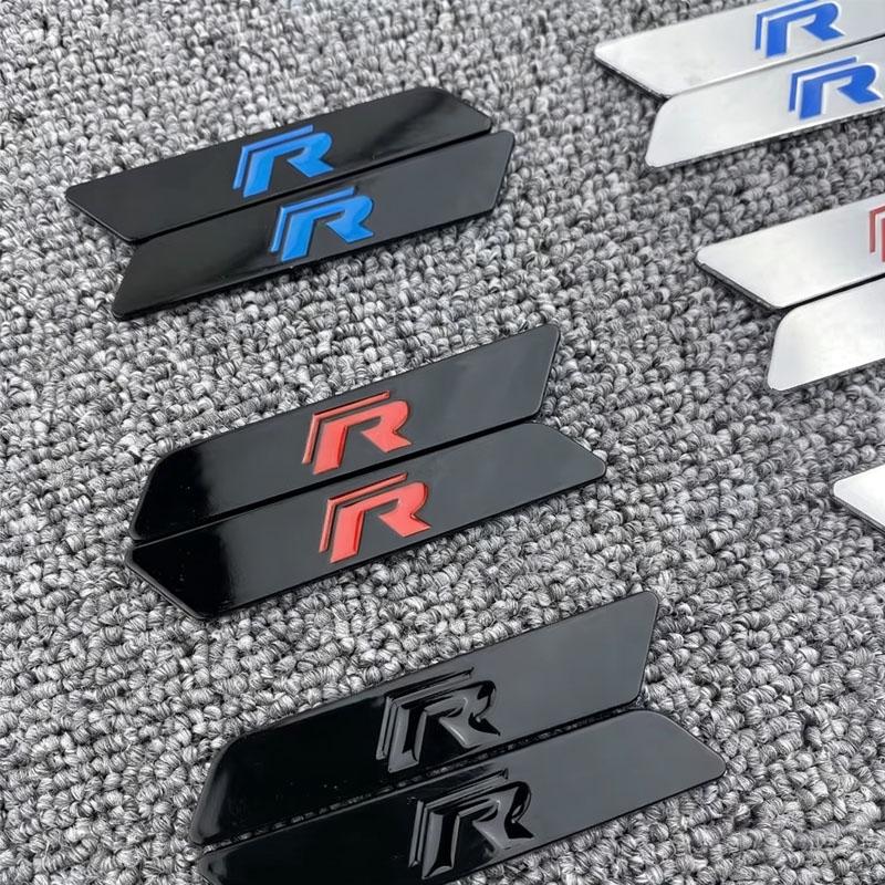 AABIO1 3D Metal for VW Volkswagen Golf Polo Tiguan Passat Bora Jetta Touran Caddy GTI T-Roc Car Side Fender Emblem Sticker Trunk Badge