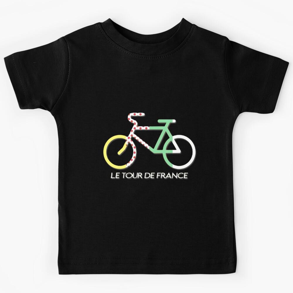Le Tour De France Bicycle Art | Limited Edition Kids T-Shirt 120