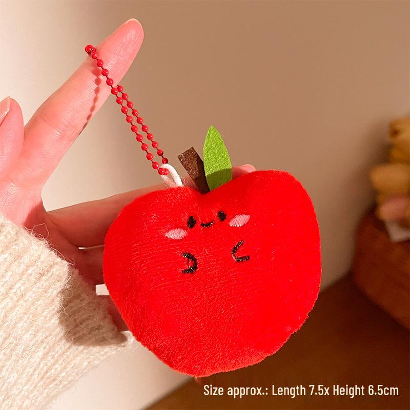 Charmantes Plüschtier-Anhänger: Niedliches Schlüsselanhänger-Ornament & Rucksack-Dekoration für Straßenstand-Aktionen.