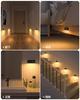 Capteur de Mouvement WILLED Intérieur Chaud USB Sans Fil LED Veilleuse Automatique pour et Entrées de Lumière, Blanc, Rechargeable, Requis, Lumière, Capteur,