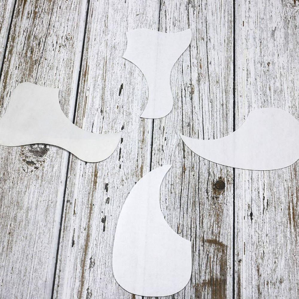 Wasserförmiger Transparenter Gitarrenschutz ABS Kratzfest Klassische Schutzplatte Schutzplatten Teile