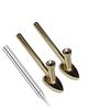 Triangle Soldering Iron Tips Car Bumper Repair Welding Head Flat Iron Tip For Leather Plastic Dent Removal Auto Repair Hand Tool
