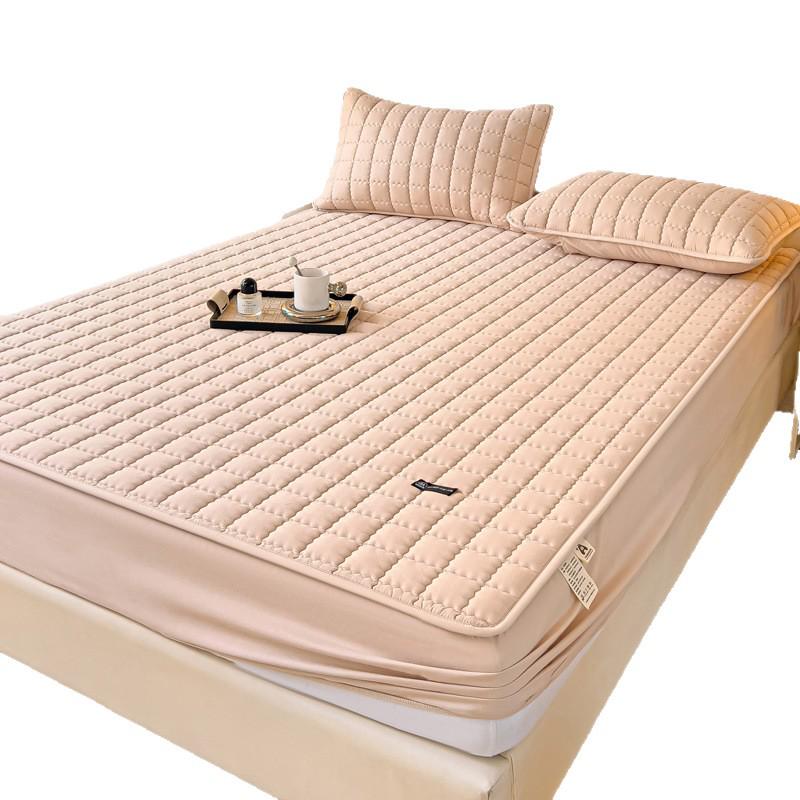 A-Class Antibacterial Quilted Waterproof Incontinence Mattress Protector Cover, Simmons Fitted Sheet, Universal Four Seasons.