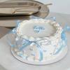 12pcs Sweet Bowknot Banner Hanging Pendant Garlands for Birthday Party Decor Baby Shower Wedding Party Photo Background Decor