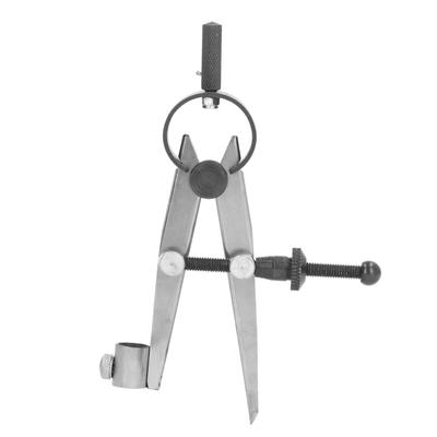 Przegroda skrzydłowa 125 mm, stal węglowa, skóra o wysokiej twardości, kompas do obróbki drewna z uchwytem na ołówki