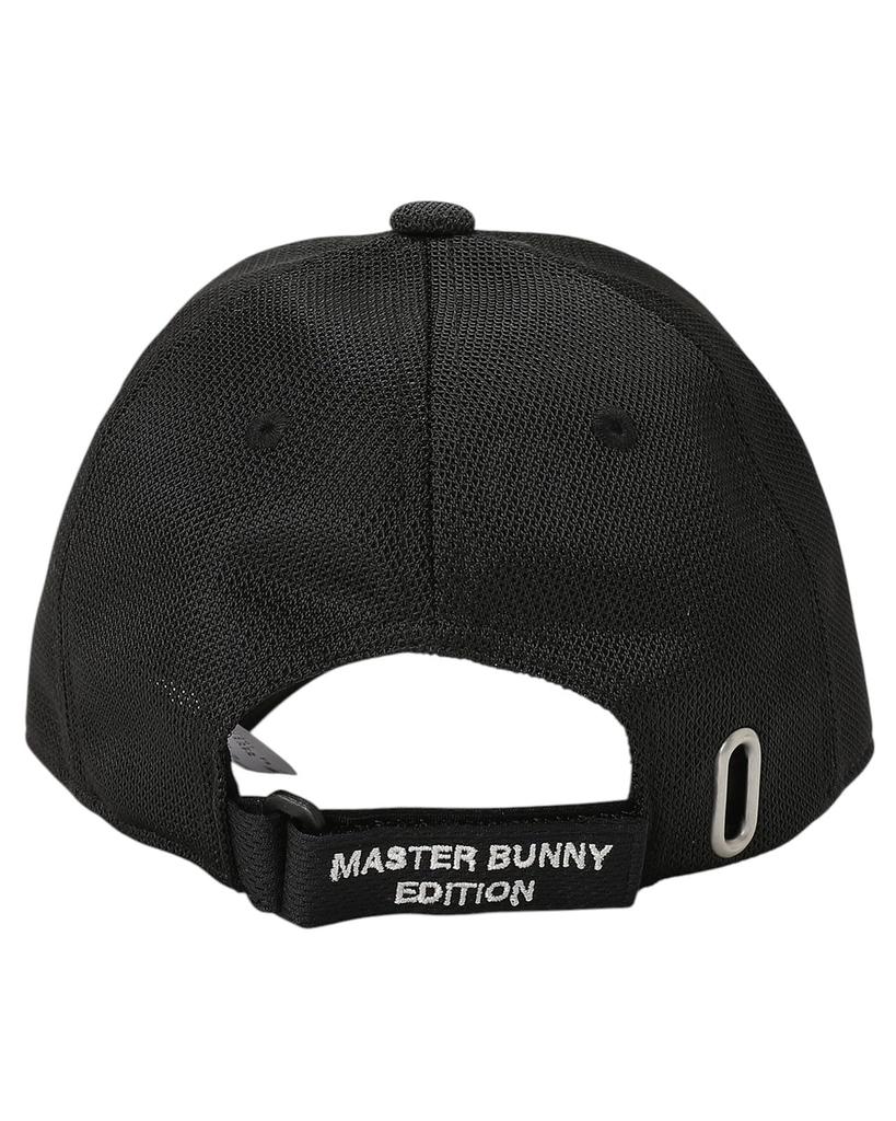 Master Bunny Unisex Mesh Cap Golf Hat FR (Adjustable Size) / / 758-5187507 010_Black