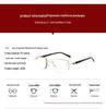 Rimless Photochromic Multifocal Reading Glasses for Near & Far with Smart Zoom