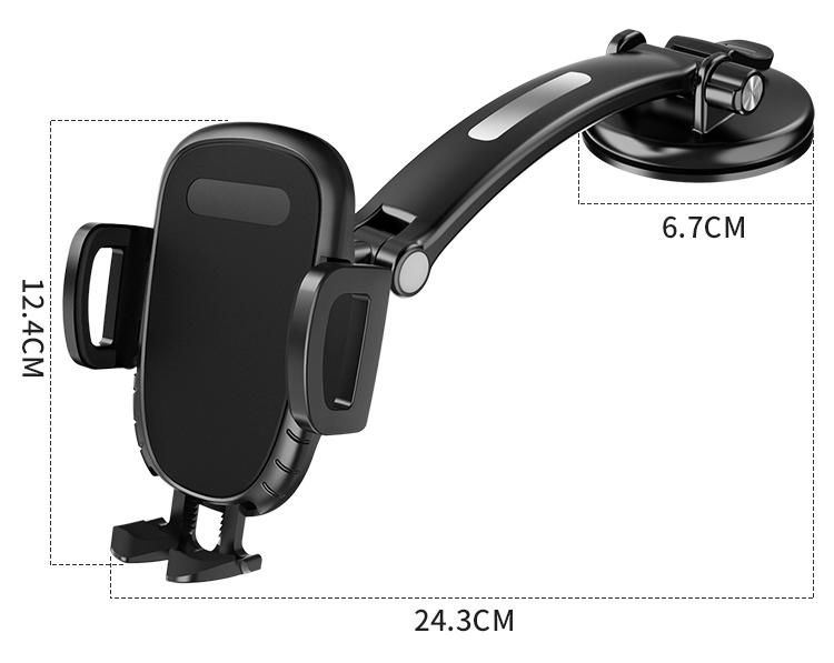 High Quality Universal 360 Rotating Adjustable Car Phone Holder Mount Cell Phone Holder for Car Windshield Dashboard