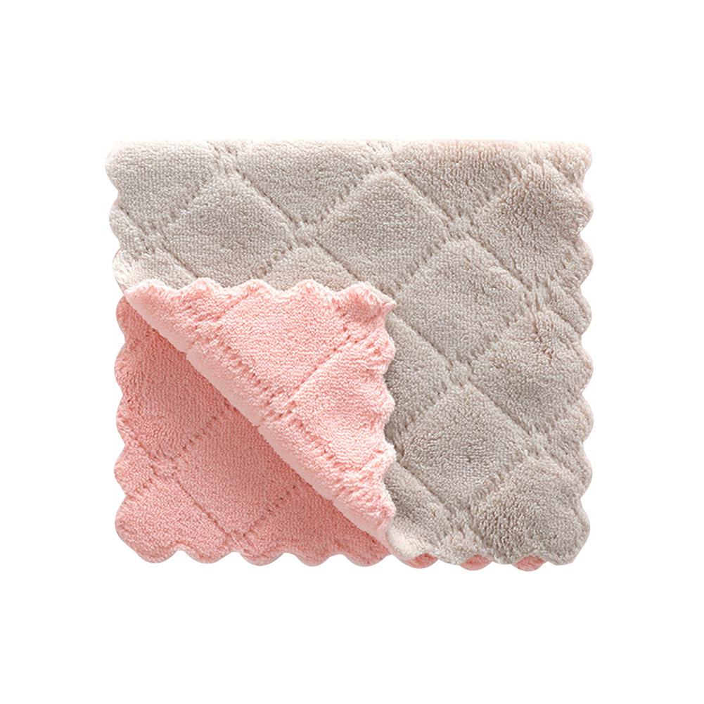 1//3//5pcs Microfiber Dishcloth Kitchen Washing Cleaning Towel Dish Cloth Rags