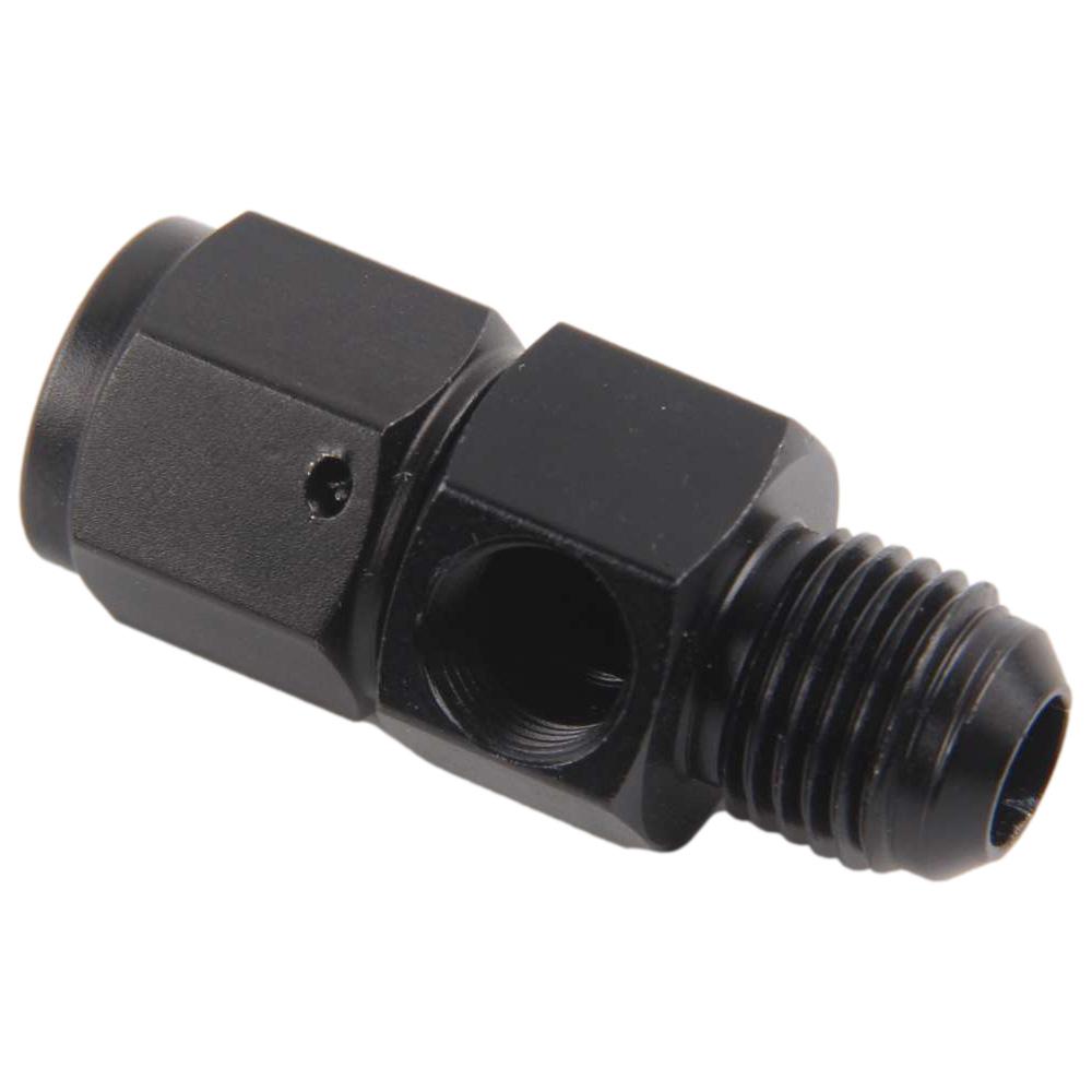 New AN4 6 8 10AN Male to Female 1/8 NPT Gauge Sensor Side Port Adapter Oil Fuel Fitting Hose End adapter car Pressure Regulators 5