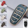 TPU Car Key Cover for Hyundai Santa Fe Tucson 2026 NEXO NX4 Atos Solaris Prime 2026 Auto Shell Fob Case Keyshell