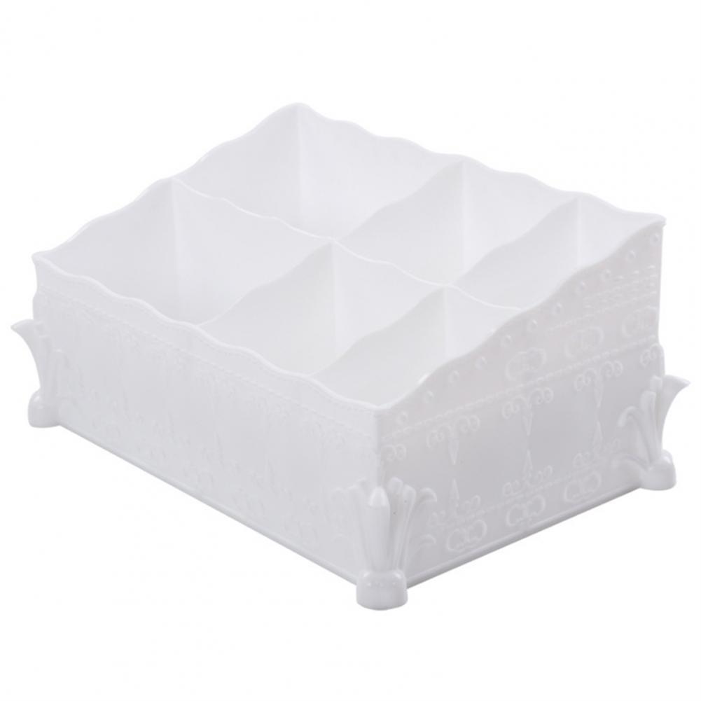 Kosmetik-Aufbewahrungsbox, hochbeständiges ABS, mehrere Gitter, Behälter für Make-up-Pinsel, Stiftkorb, Aufbewahrungsbox für Kleinigkeiten auf dem Schreibtisch