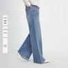 Navigare Women's 2026 Spring Three-Proof Casual Wide-Leg Pants