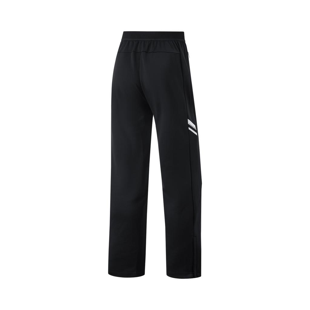 Li Ning Table Tennis Series Casual Comfortable Versatile Knitted Sports Pants Unisex Bottoms Black AKLV281-1