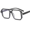 New Trendy Candy Color Punk Women Fashion Sunglasses Vintage Men Retro Black Yellow Gradient Female square Shades