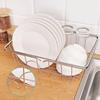 Adjustable Stainless Steel Sink Dish Rack Kitchen Fruit Drain Rack Adjustable and Expandable